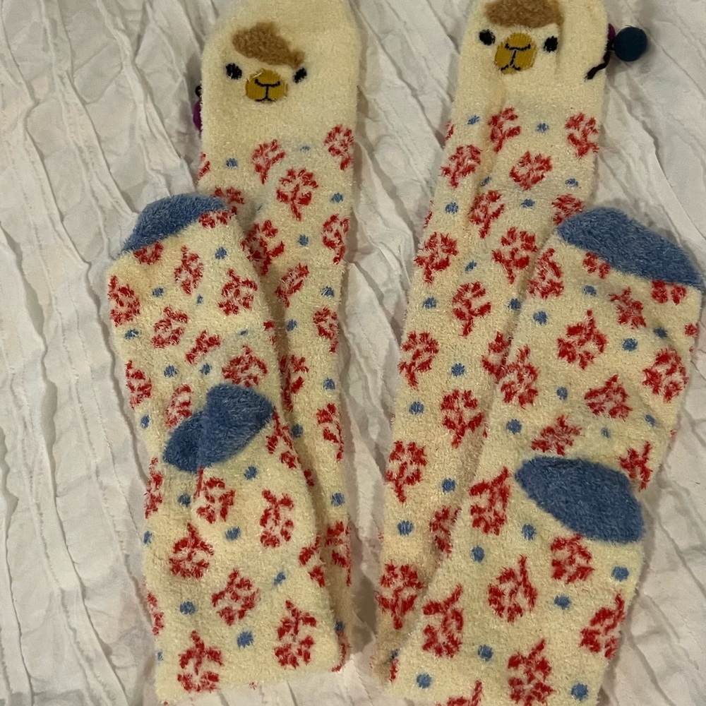 Natural Life over the knee alpaca socks - Picture 2 of 4